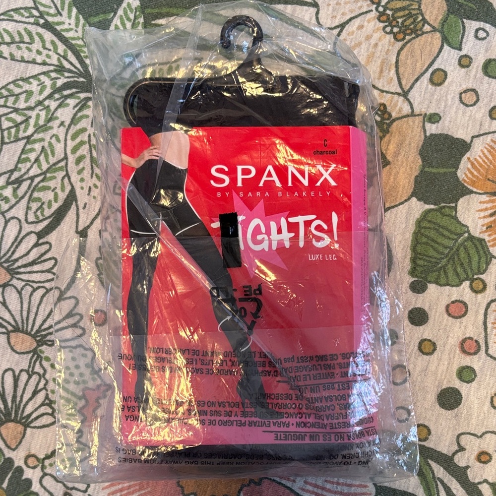 SPANX Charcoal Tight End Tights